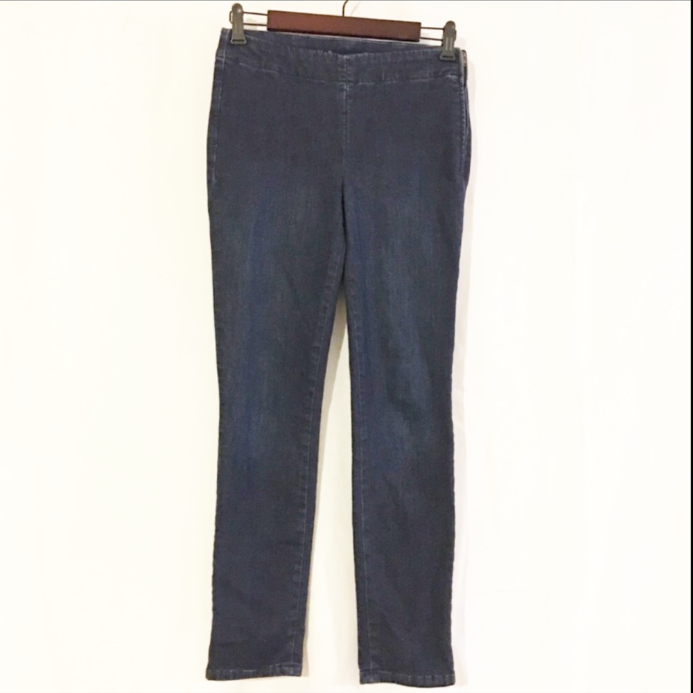 Talbots Heritage Ankle Crop Jeans Dark Wash Size 2
